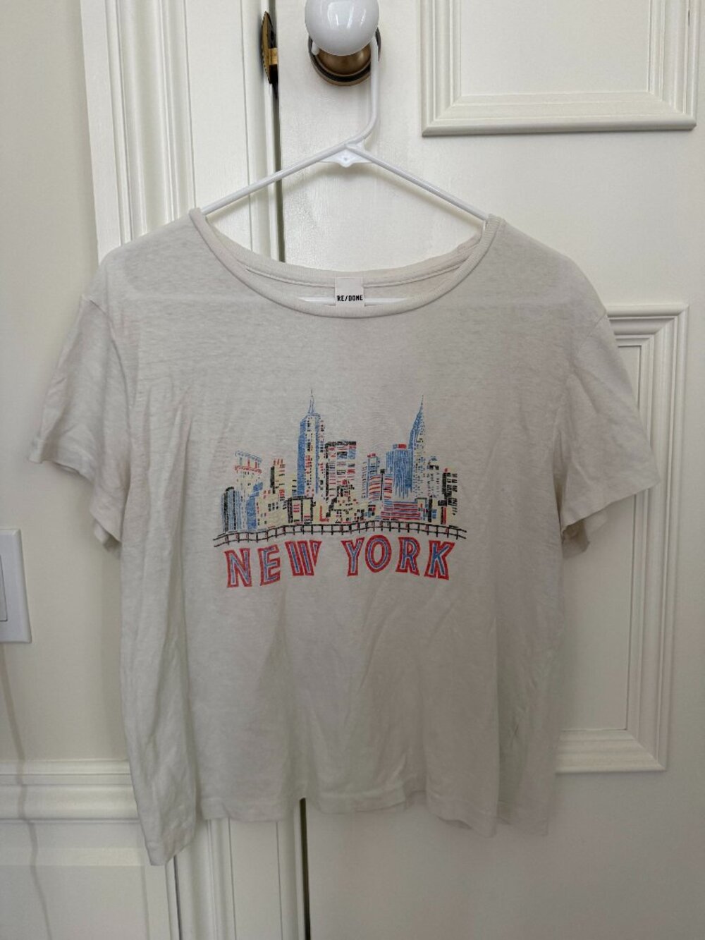 New York RE/DONE T-shirt